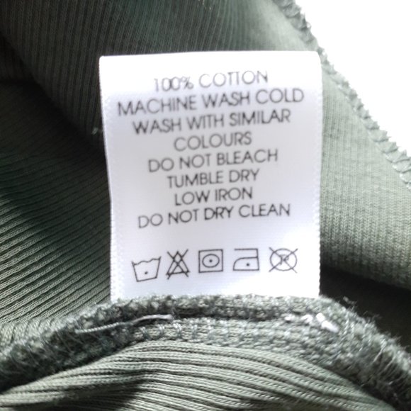 Able Julia Anywhere Top in Thyme Green Size L - Picture 10 of 15